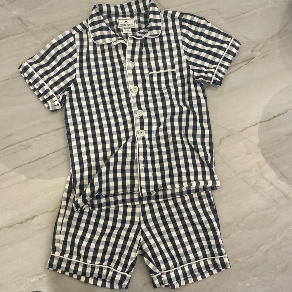 Petit Plume Boys Twill Pajama